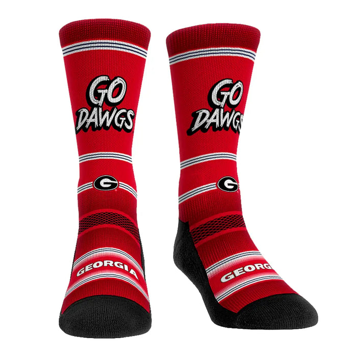 Georgia Bulldogs - Go Dawgs by Rock 'Em Socks