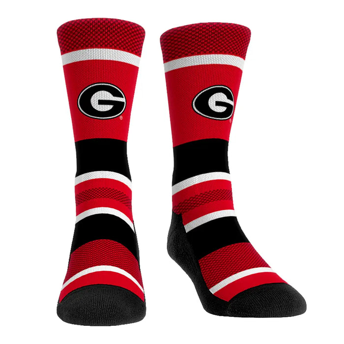 Georgia Bulldogs - Tech Stripe by Rock 'Em Socks