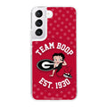 Georgia Bulldogs X Betty Boop HD Samsung Galaxy S22 Phone Case by Affinity Bands