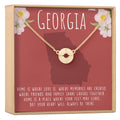 Georgia Compass Pendant Necklace by Dear Ava