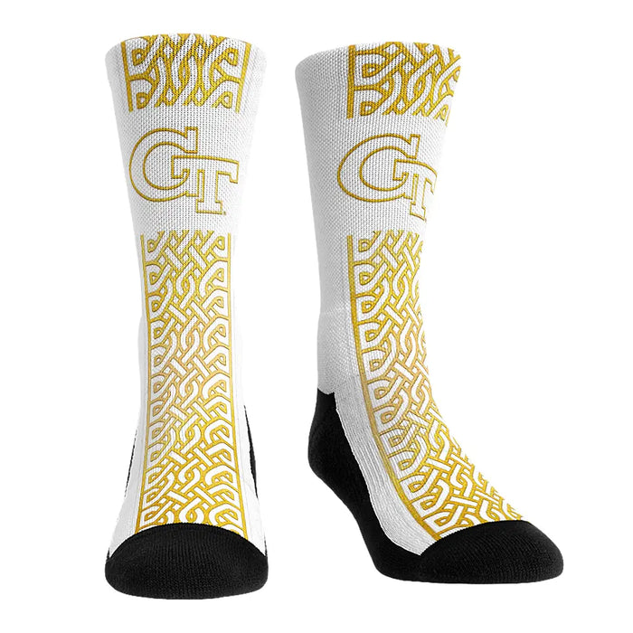Georgia Tech Yellow Jackets - Celtic Knot by Rock 'Em Socks