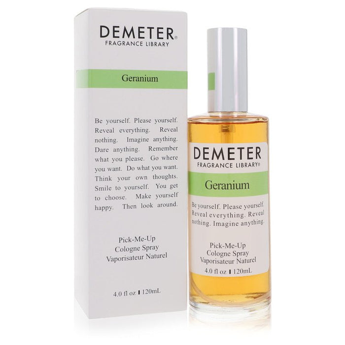 Demeter Geranium by Demeter Cologne Spray 4 oz for Women by Avera Group