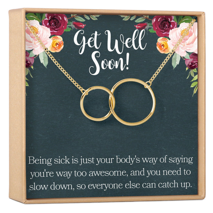 Get Well Soon Necklace by Dear Ava
