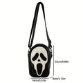 Ghost Skull Pattern Shoulder Bag by DailySale