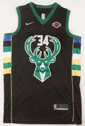 Giannis Antetokounmpo Signed Jersey (JSA) by Price Is Right Miami
