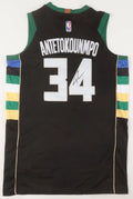 Giannis Antetokounmpo Signed Jersey (JSA) by Price Is Right Miami