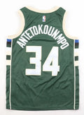 Giannis Antetokounmpo Swingman Bucks Jersey, Size 44 (Medium, Unsigned) by Price Is Right Miami