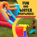 Giant Bounce House Water Slide with Pool Area by DailySale