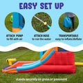 Giant Bounce House Water Slide with Pool Area by DailySale