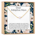 Gift for Adoptive Mom Pearl Necklace by Dear Ava