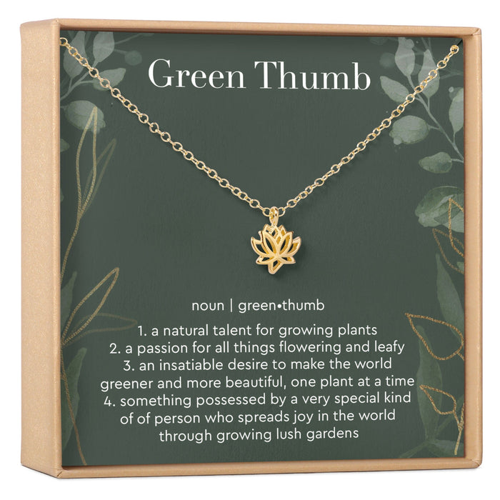 Gift for Gardener Necklace by Dear Ava