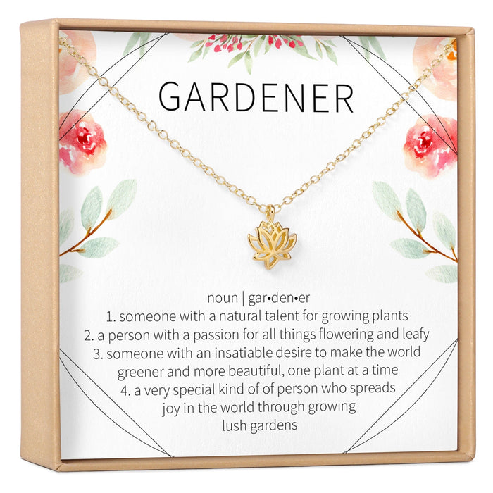 Gift for Gardener Necklace by Dear Ava
