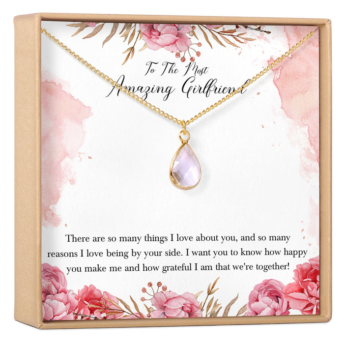 Gift for Girlfriend Necklace by Dear Ava