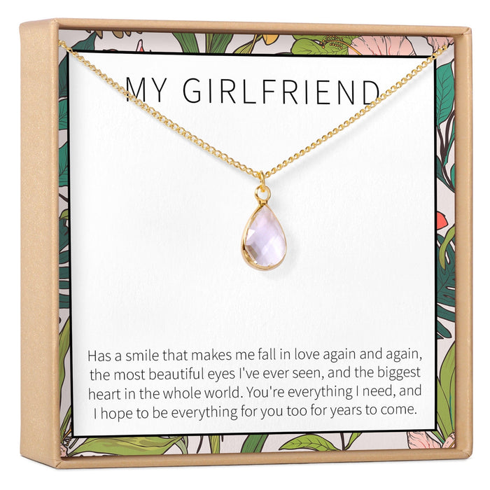 Gift for Girlfriend Necklace by Dear Ava