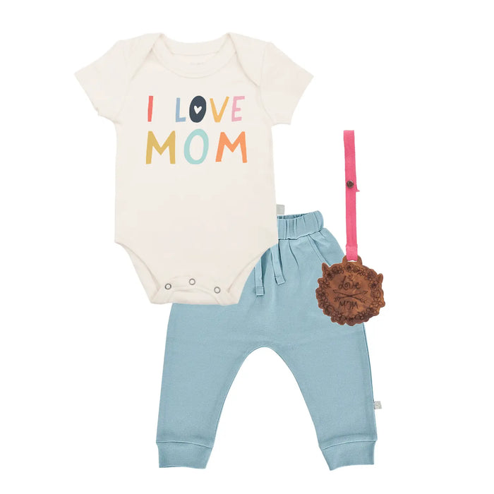 gift set | love mom 3pc by Finn + Emma