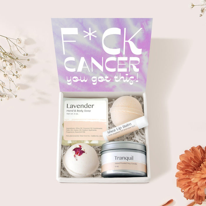 Gifts for Women with Cancer Compass Necklace Gift Box Set by Dear Ava