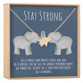 Gifts for Women with Cancer Elephant Pendant Necklace by Dear Ava