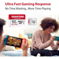 Gigastone 512GB MicroSDXC Memory Card with Adapter (Refurbished) by DailySale