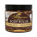 Ginger and Sugar Body Polish Scrub - Coconut Rose by Adiva Naturals