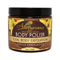 Ginger and Sugar Body Polish Scrub - Vanilla Sandalwood 💎Luxe by Adiva Naturals