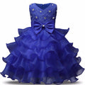 Girl Dress Kids Ruffles Lace Party Wedding Gown by DailySale