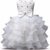 Girl Dress Kids Ruffles Lace Party Wedding Gown