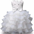 Girl Dress Kids Ruffles Lace Party Wedding Gown by DailySale