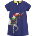 Girls Cotton Casual Jersey Dresses by DailySale