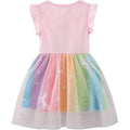 Girl's Cotton Casual Unicorn Dress by DailySale