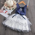 Girls' Ruffle Mesh Embroidered Dress by DailySale