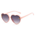 Girls Sunglasses UV Protection Heart Shaped Little Bee Decor Sunshade Glasses by DailySale