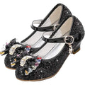 Girls'Heels Party Mary Jane Basic Pump Dress Crystal Bowknot by DailySale