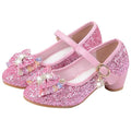 Girls'Heels Party Mary Jane Basic Pump Dress Crystal Bowknot by DailySale