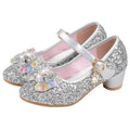 Girls'Heels Party Mary Jane Basic Pump Dress Crystal Bowknot by DailySale