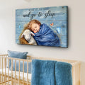Give It To God And Go To Sleep Faith Sign X by Tailored Canvases