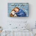 Give It To God And Go To Sleep Faith Sign X by Tailored Canvases