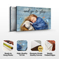 Give It To God And Go To Sleep Faith Sign X by Tailored Canvases