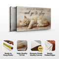 Give It To God And Go To Sleep Faith Sign XI by Tailored Canvases