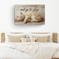 Give It To God And Go To Sleep Faith Sign XI by Tailored Canvases