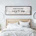 Give It To God And Go To Sleep Sign III by Tailored Canvases