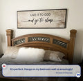 Give It To God And Go To Sleep Sign IV by Tailored Canvases
