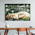 Give It To God And Go To Sleep Sign IV by Tailored Canvases