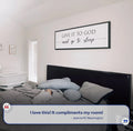 Give It To God And Go To Sleep Sign VII by Tailored Canvases