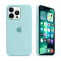 iPhone Silicone Case (Glacier Blue) by Vogueen
