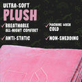 Glo-Fun Glow in the Dark Unicorn Blanket and Pillow Bag by DailySale