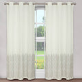 2-Piece Set: Global Mali Embroidered Window Panel Pair by DailySale