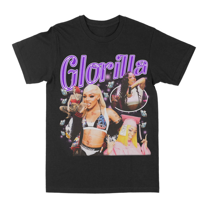 Glorilla Purple Graphic Tee by Obsessed with graphic tees