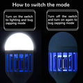 GLOUE 2-in-1 Bug Zapper and Mosquito Killer Lamp by DailySale