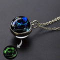 Glow-in-the-Dark Zodiac Pendant Necklace by DailySale