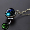 Glow-in-the-Dark Zodiac Pendant Necklace by DailySale